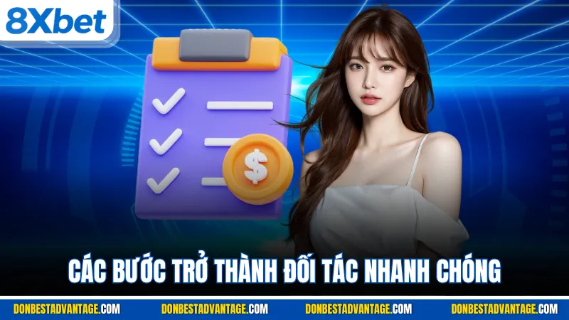 Các bước trở thành đối tác nhanh chóng